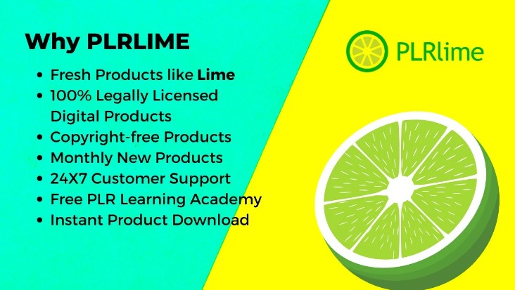 PLRLIME- Digital Products With Resell Rights