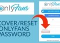 How To Recover OnlyFans Account