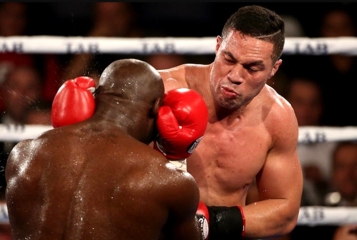 Joseph Parker overcomes two knockdowns to beat Zhilei Zhang and claim WBO interim title