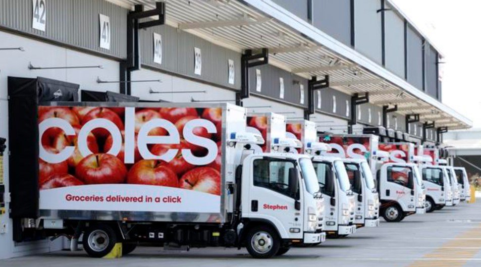 coles fulfilment centre truganina melbourne technology-driven