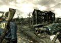 Fallout 3 gameplay screenshot featuring the wasteland