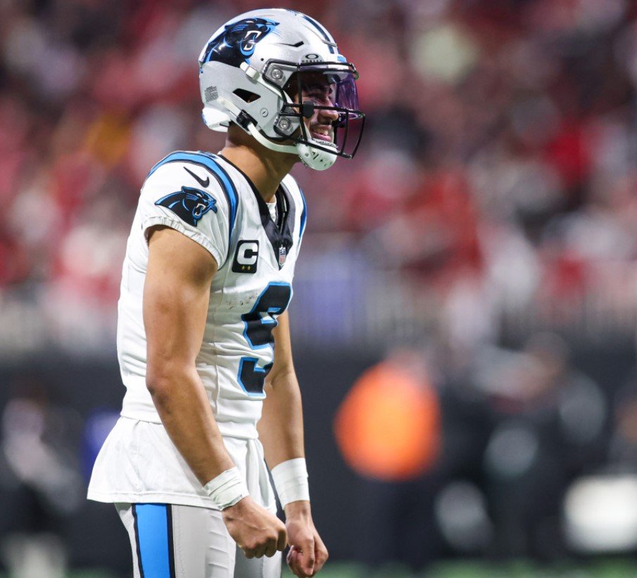 Bryce Young Carolina Panthers quarterback celebration