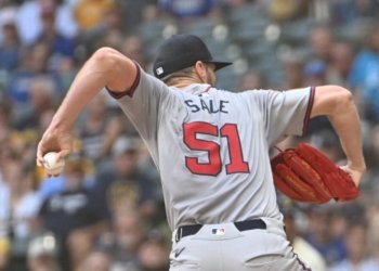 Atlanta Braves pitcher Bryce Elder
