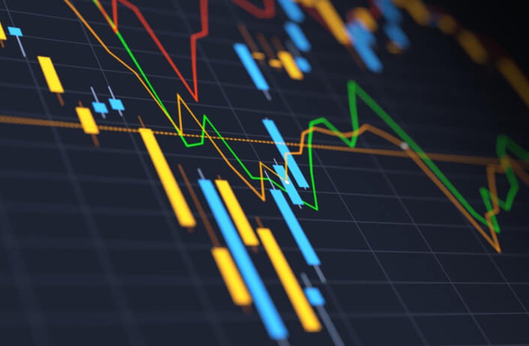 Indian stock market trading screen