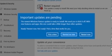 Windows 10 upgrade notification