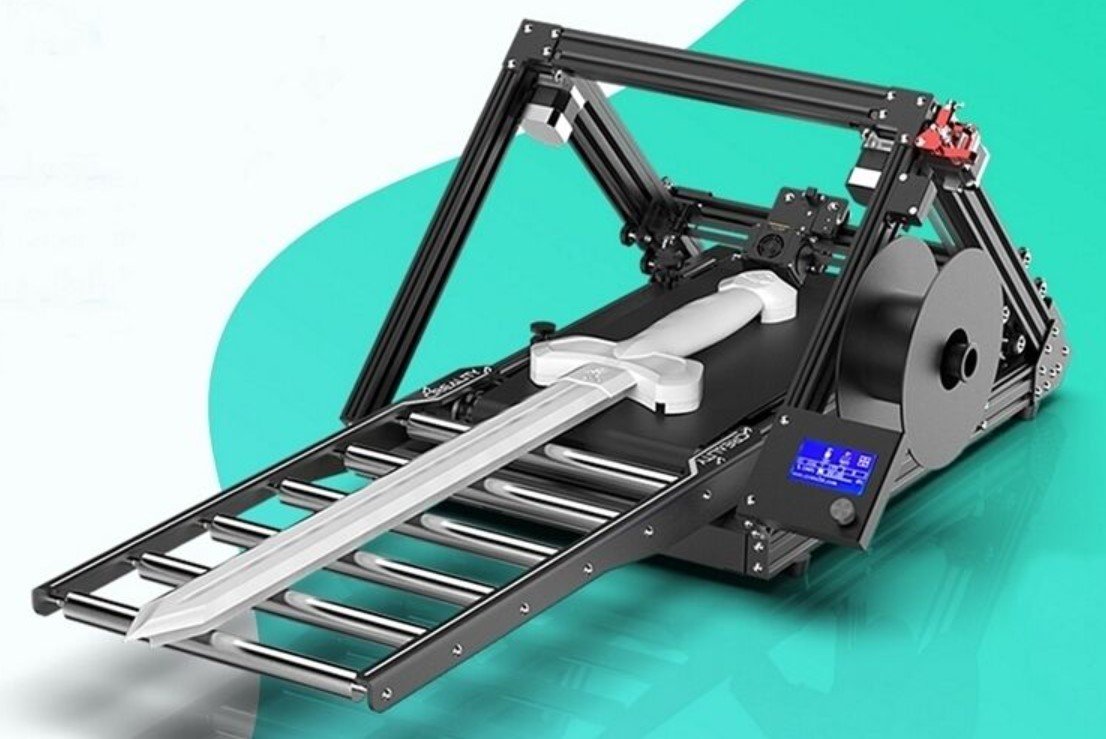 3d printer treadmill moving print bed innovation