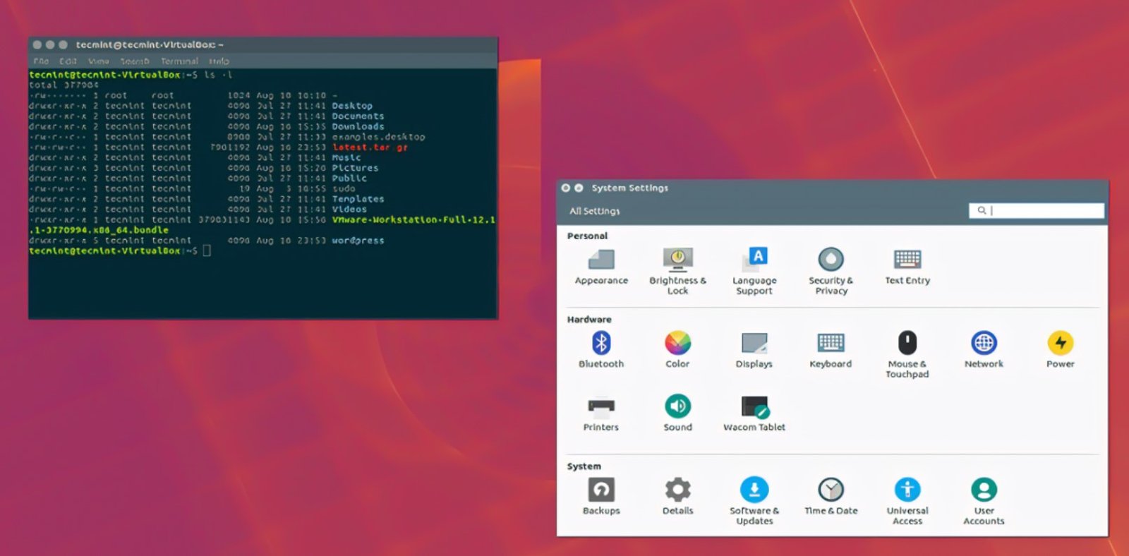 Linux desktop environment on old computer