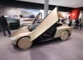 Tesla robotaxi concept car Cybercab