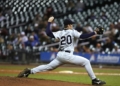 baseball pitcher portrait