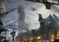 video game cityscape