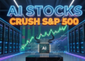 AI infrastructure stocks outperforming S&P 500 in 2026