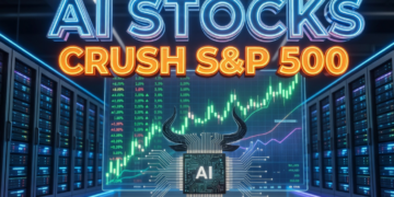 AI infrastructure stocks outperforming S&P 500 in 2026