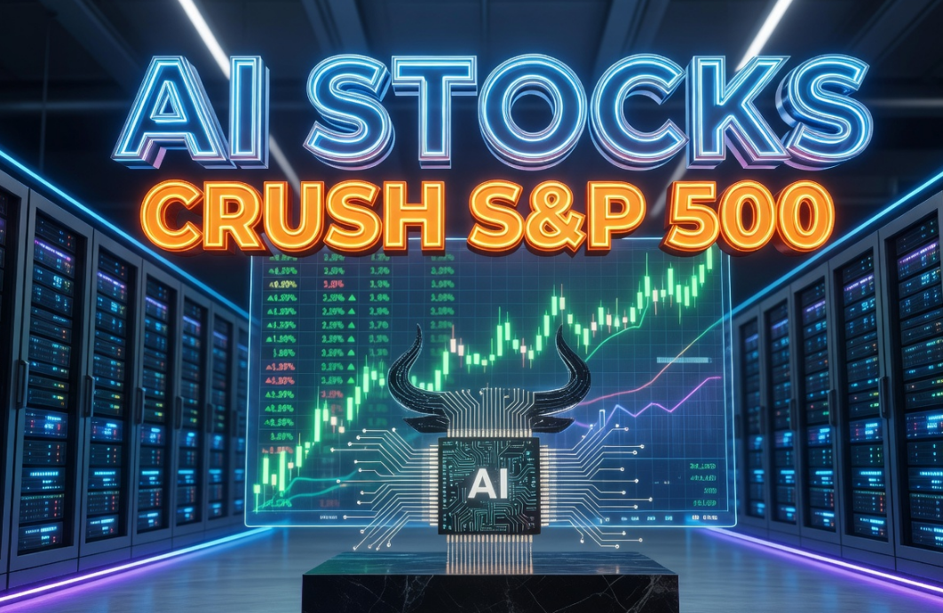 AI infrastructure stocks outperforming S&P 500 in 2026