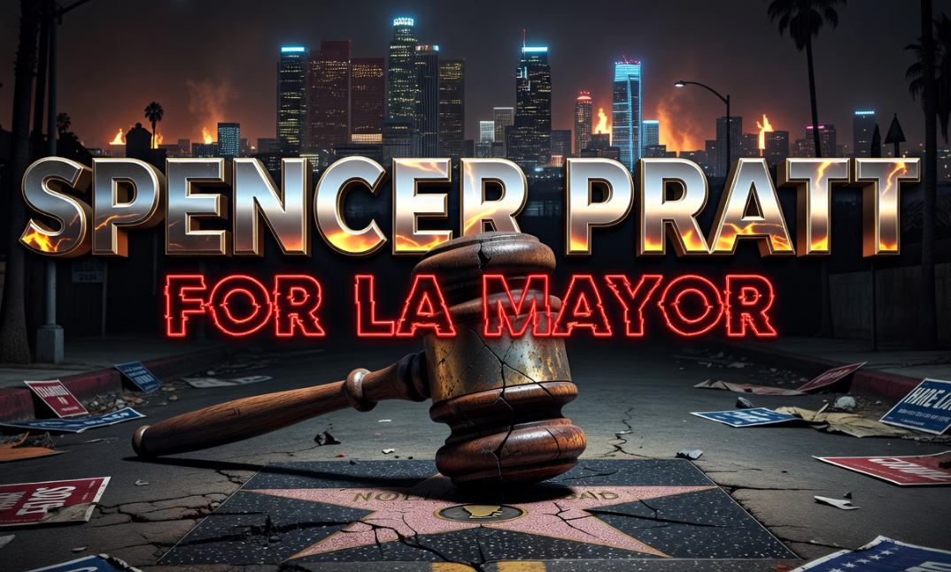 Spencer Pratt 2026 LA mayor race viral AI campaign
