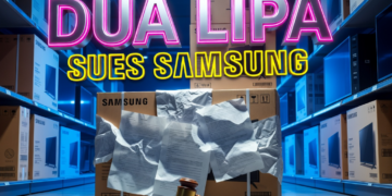 dua lipa samsung tv box lawsuit