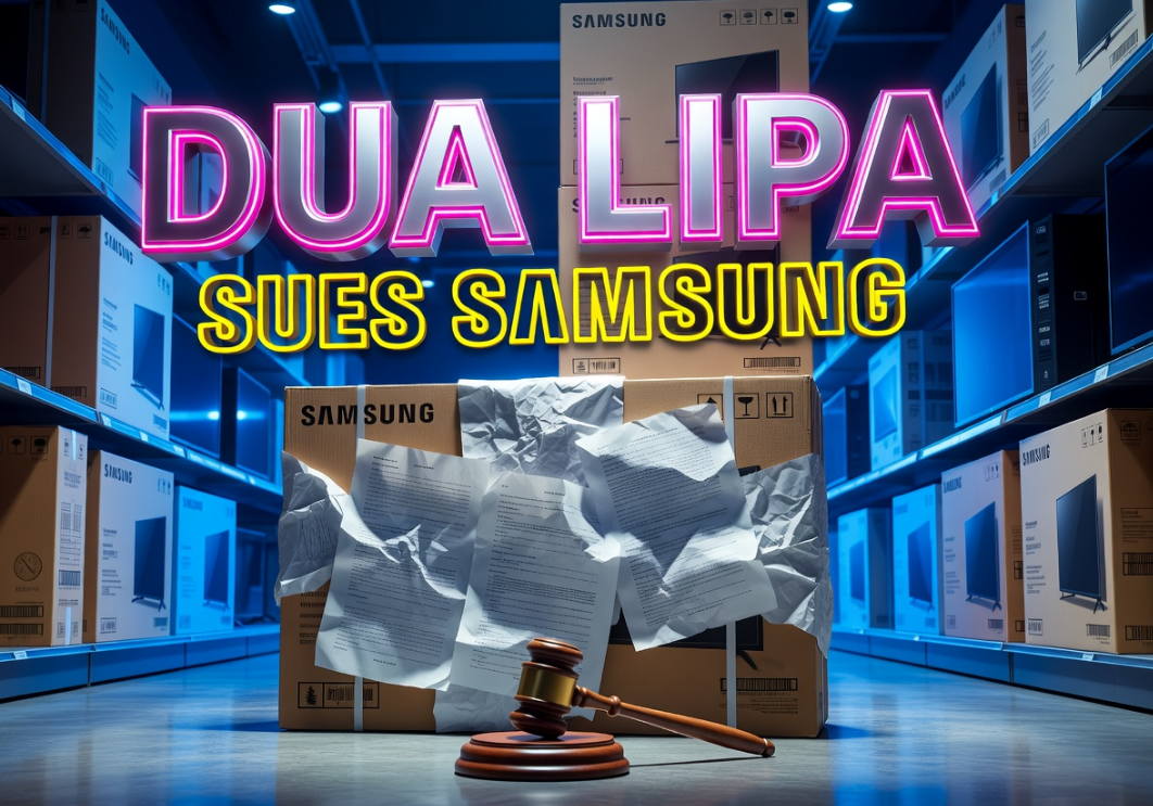 dua lipa samsung tv box lawsuit