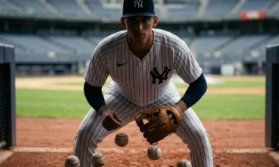 George Lombard Jr Yankees shortstop six-game error streak