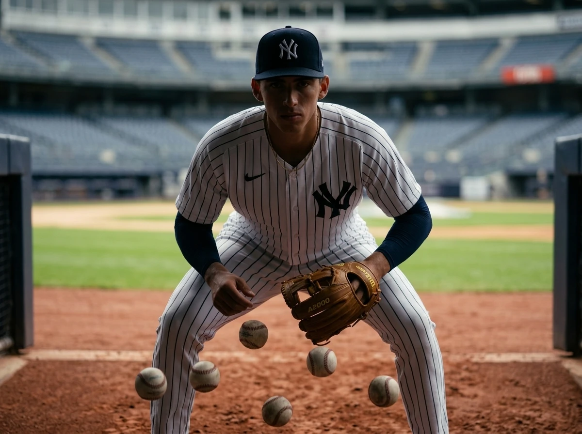 George Lombard Jr Yankees shortstop six-game error streak