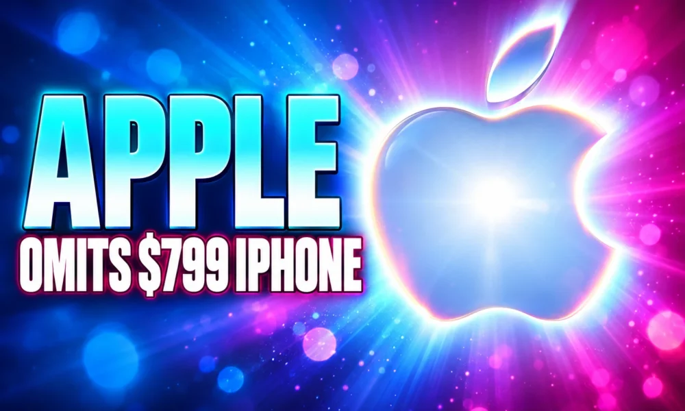 Apple omits $799 iPhone at September foldable event