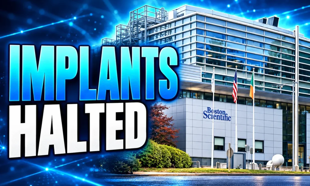 Boston Scientific cyberattack halts implant shipping