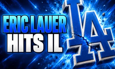 Eric Lauer placed 15-day IL Dodgers