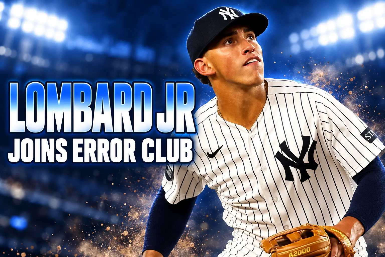 George Lombard Jr Yankees six-game error streak