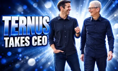 Tim Cook hands Apple CEO to John Ternus