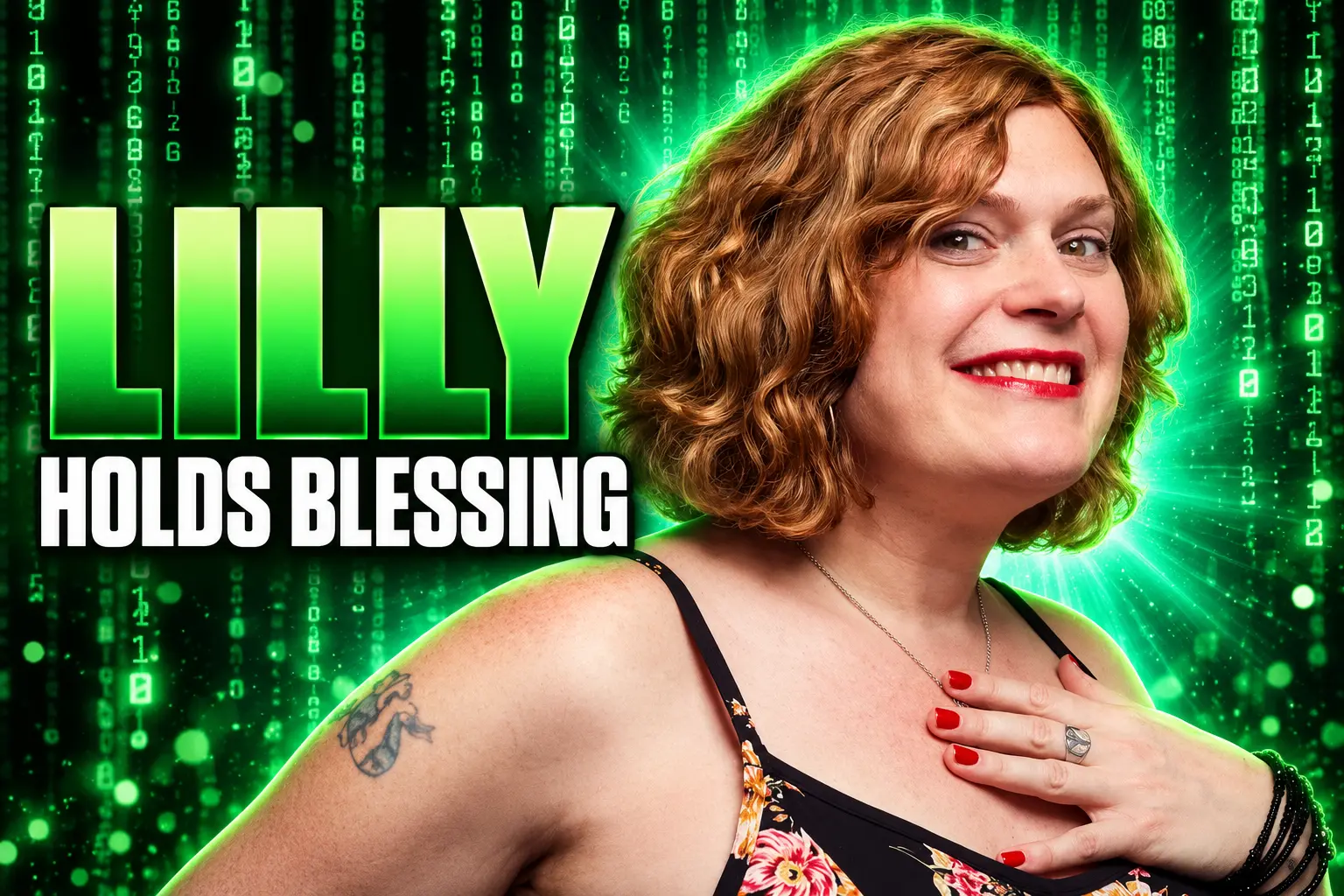 Lilly Wachowski holds Matrix 5 blessing