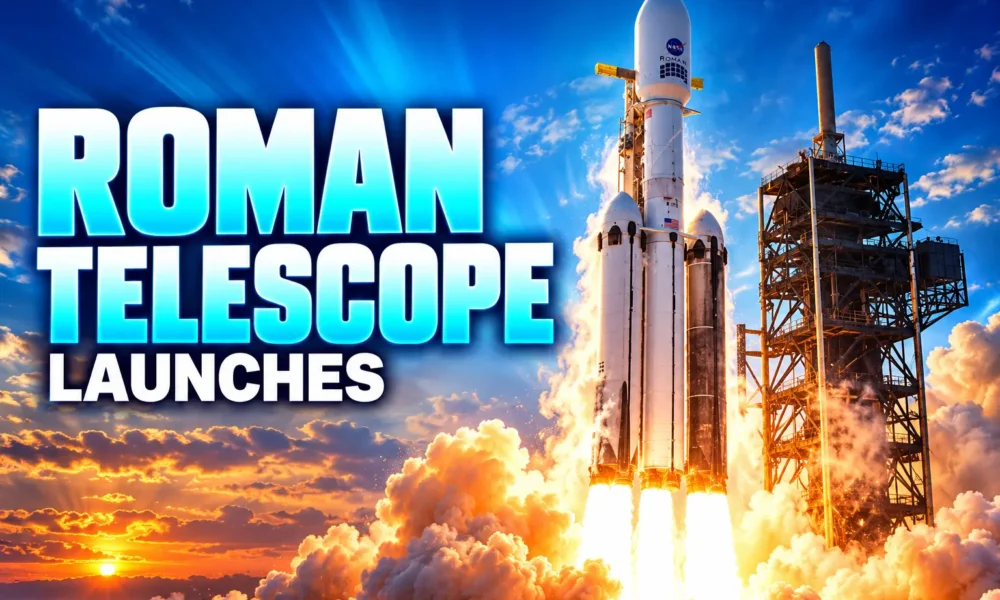 Roman Space Telescope Falcon Heavy launch Kennedy