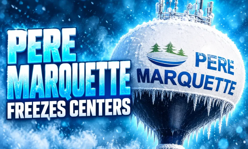 Pere Marquette Township freezes data centers one year