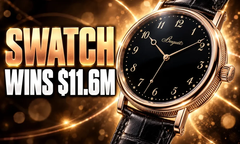 Swatch wins 11.6 million from Samsung watch faces