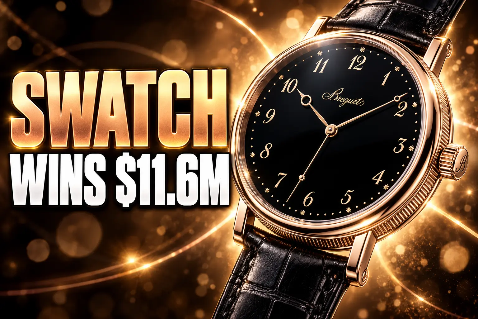 Swatch wins 11.6 million from Samsung watch faces