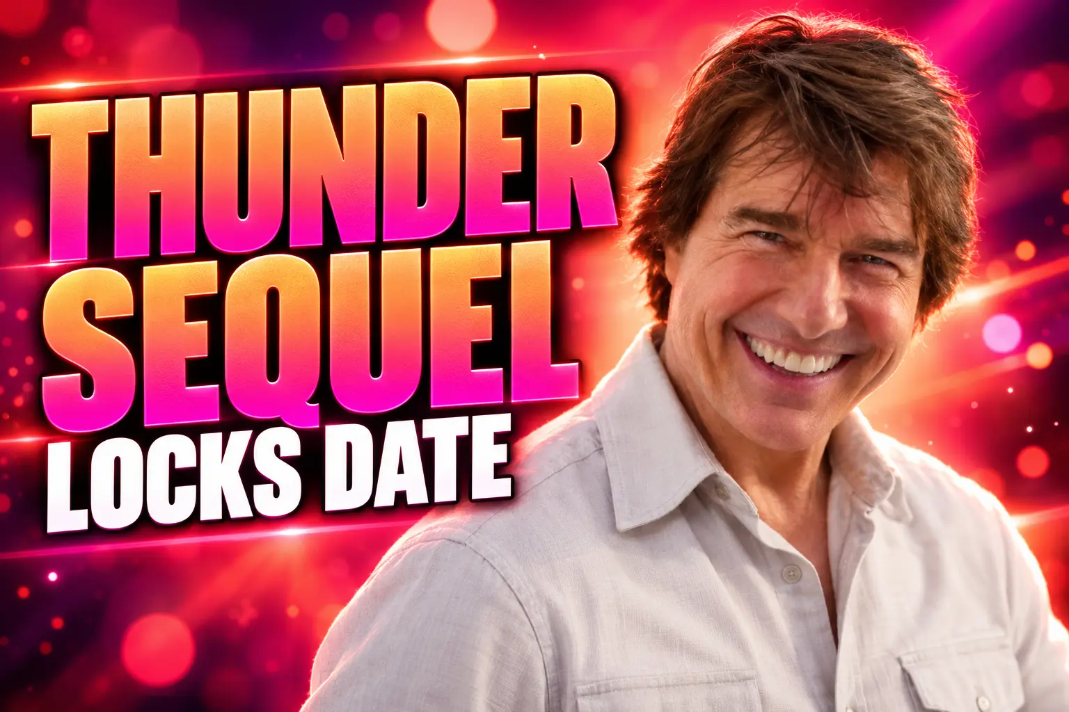 Tom Cruise Days of Thunder 2 summer 2028 date