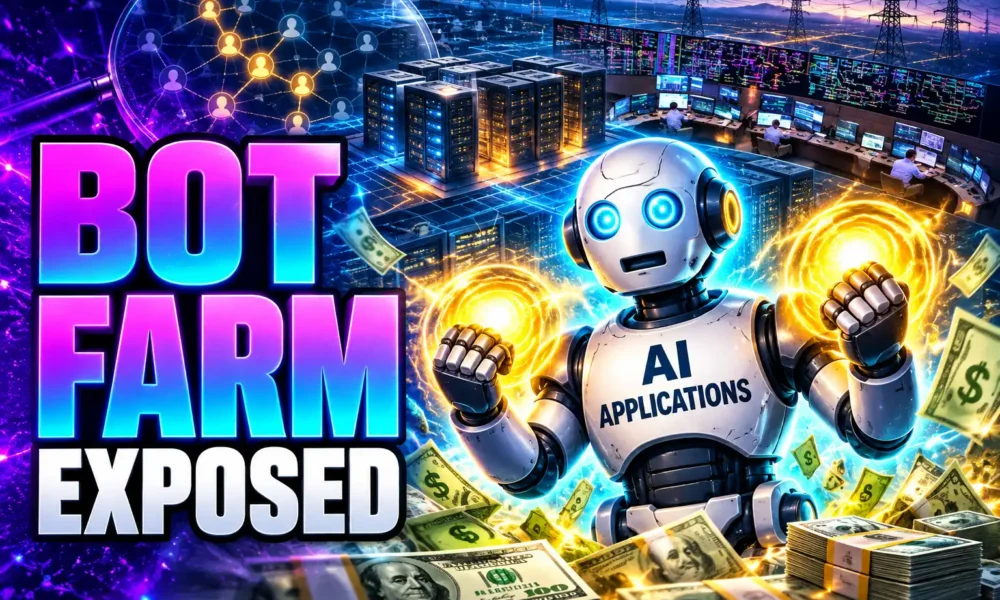 X exposes Chinese bot farm cartooning AI power bills