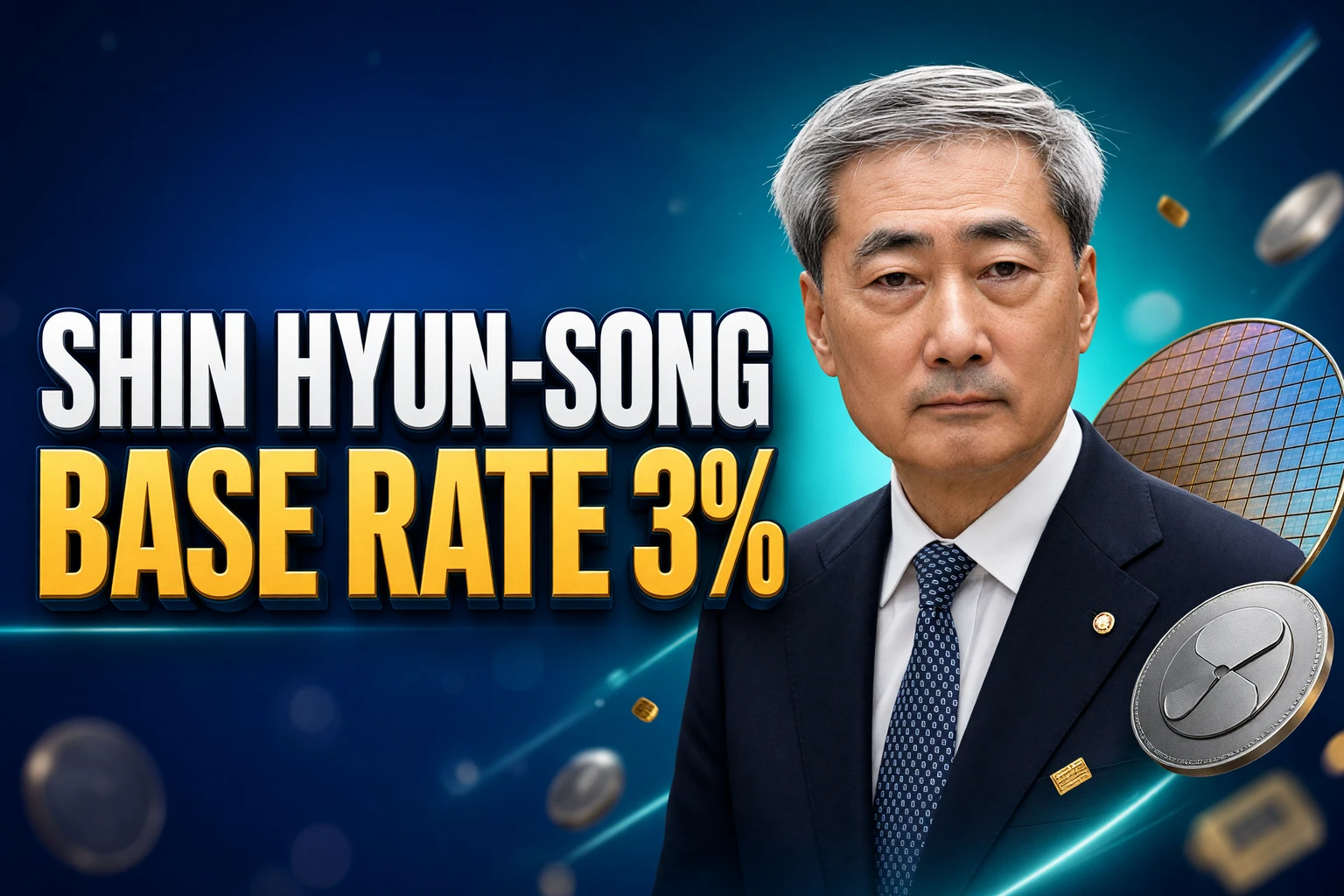 Bank of Korea Shin Hyun-song base rate 3 percent hike