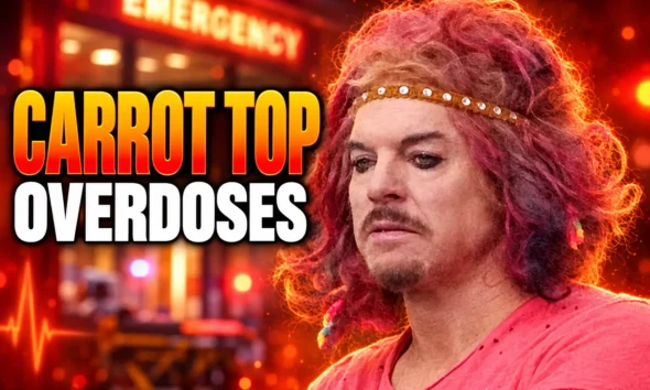 Carrot Top hospitalized after Las Vegas prescription overdose