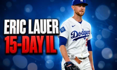 Eric Lauer 15-day IL Dodgers left elbow inflammation