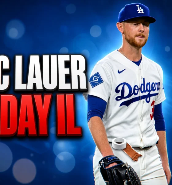 Eric Lauer 15-day IL Dodgers left elbow inflammation