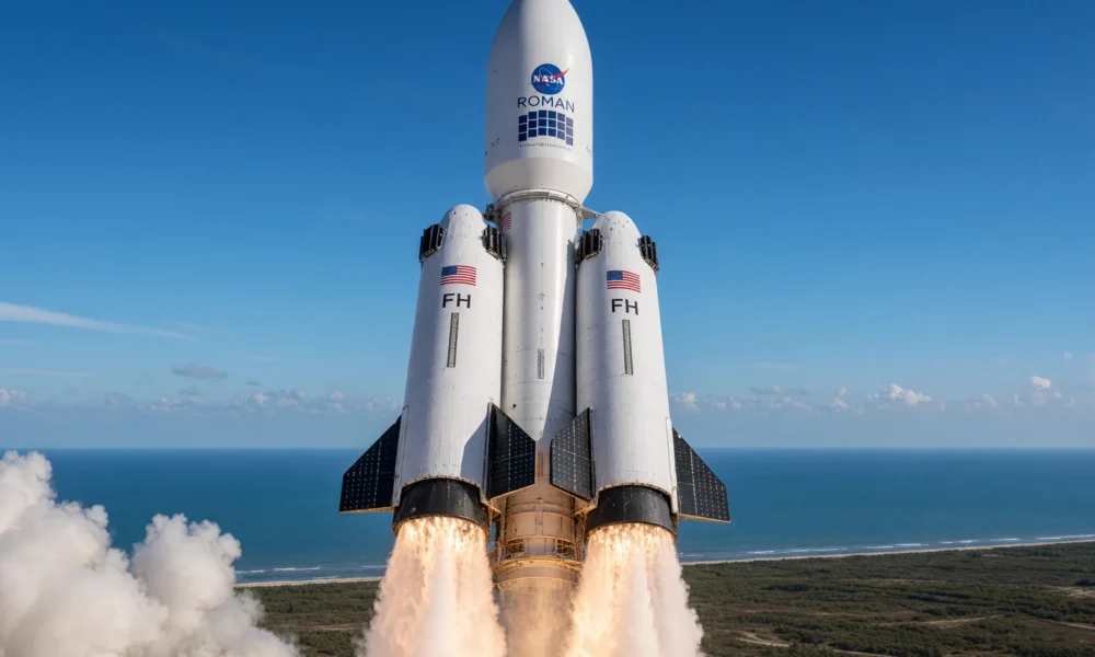 Nancy Grace Roman Space Telescope Falcon Heavy launch L2