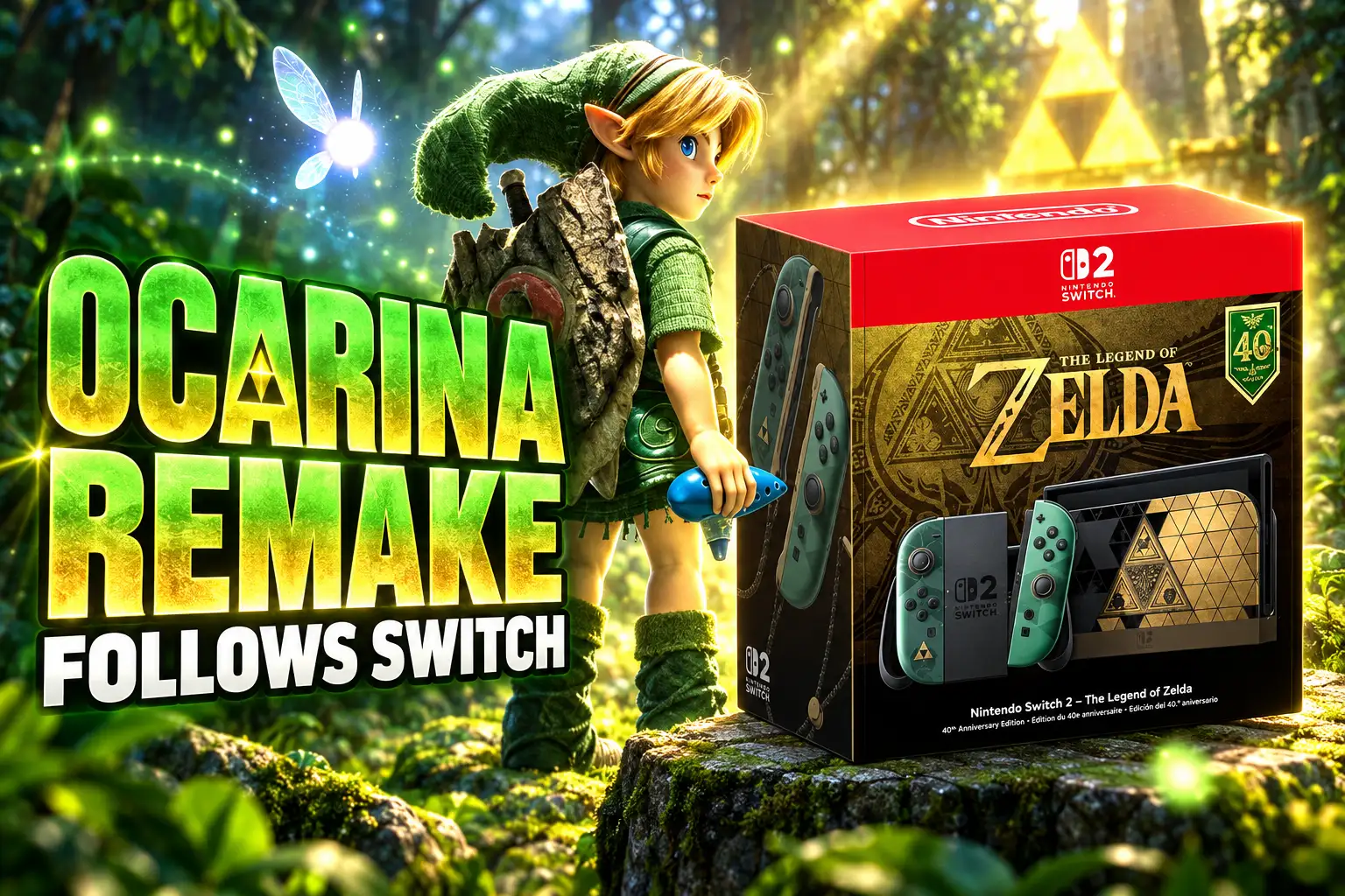 Ocarina of Time remake November 5 Switch 2