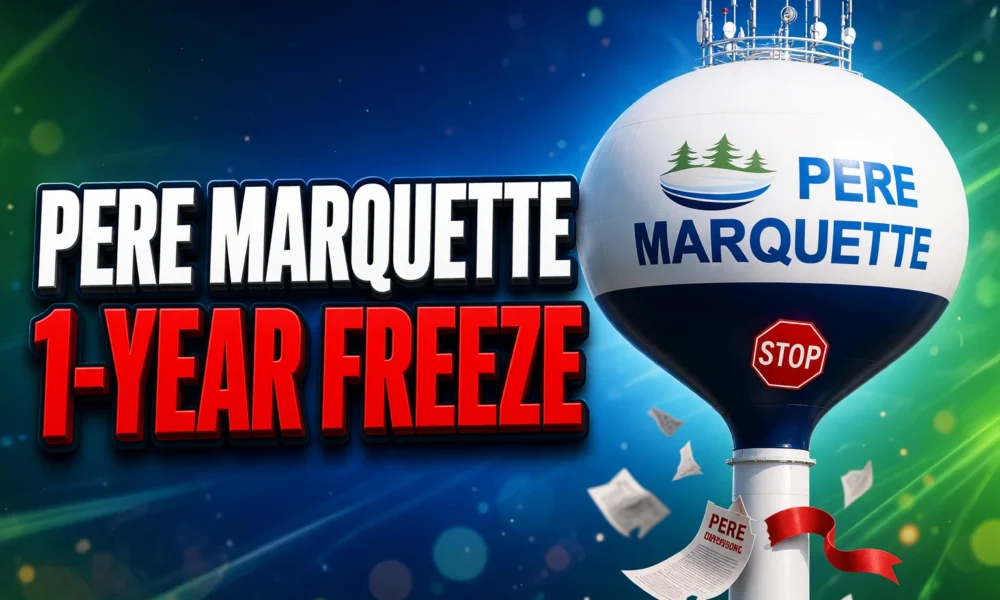 Pere Marquette Township one-year data center moratorium