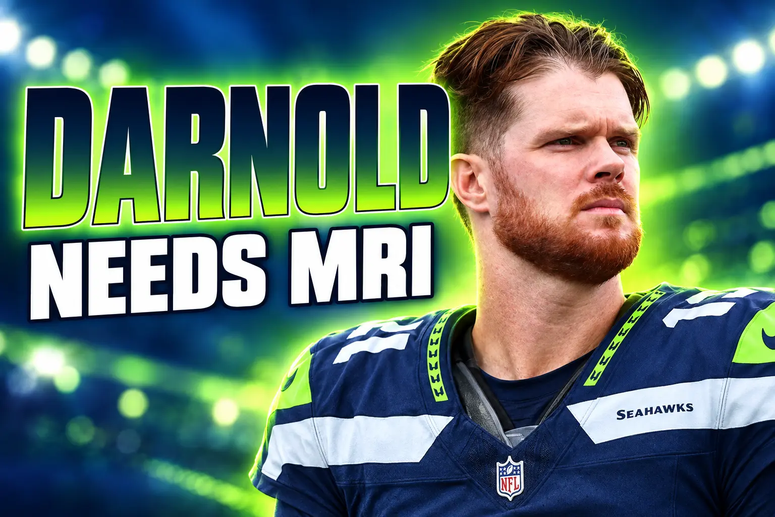 Sam Darnold hip injury Seahawks Patriots season opener