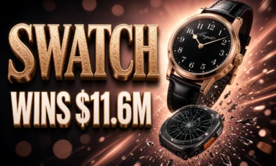 Swatch wins $11.6 million Samsung Galaxy watch faces