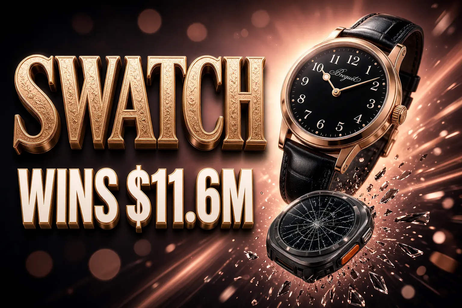 Swatch wins $11.6 million Samsung Galaxy watch faces