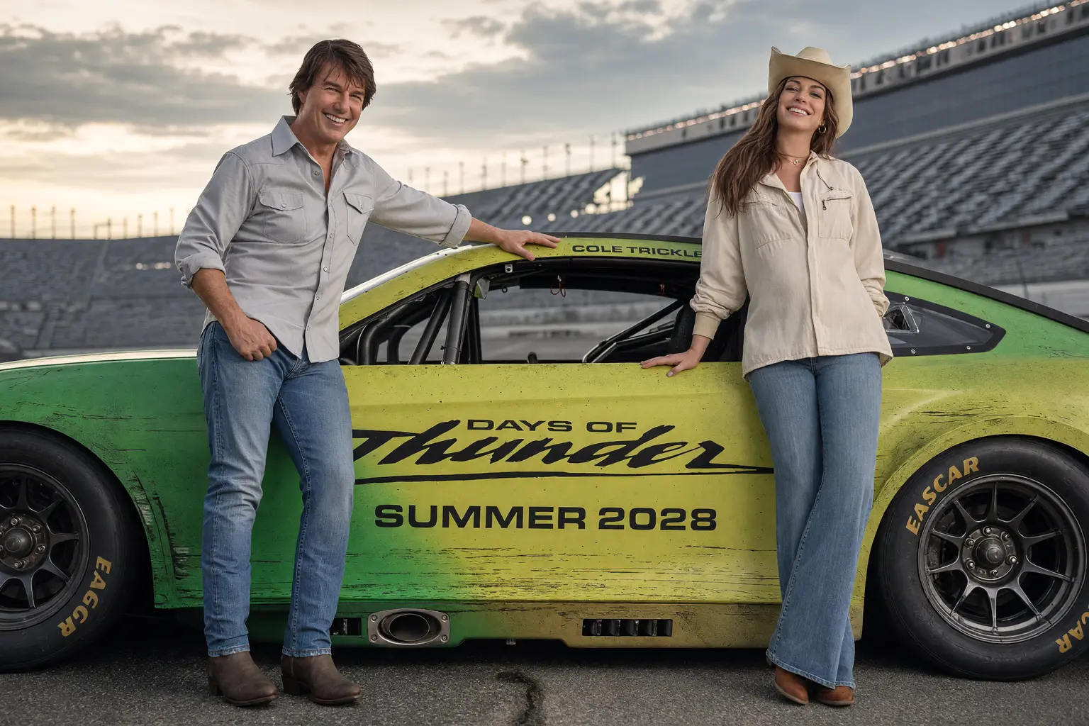 Tom Cruise Anne Hathaway Days of Thunder 2 June 2028
