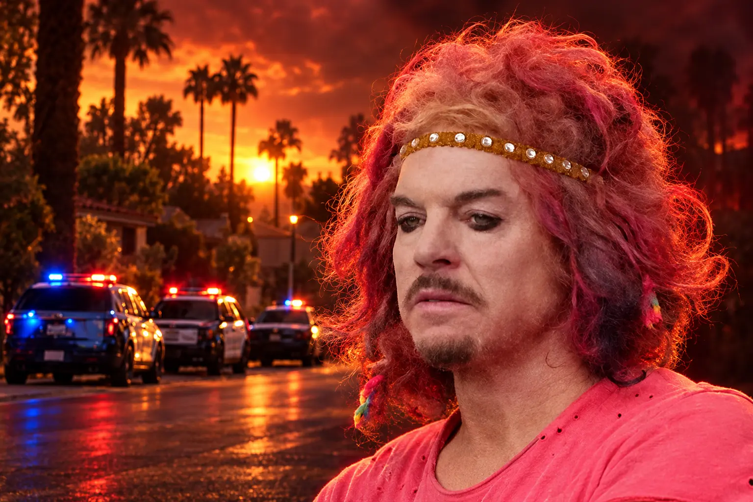 Carrot Top hospitalized after Las Vegas prescription overdose