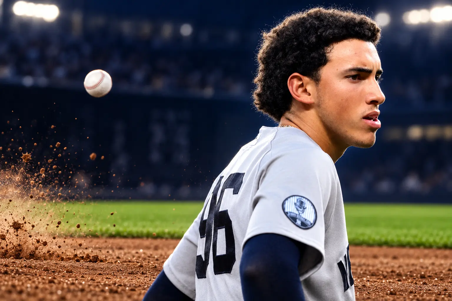 George Lombard Jr Yankees six-game error streak