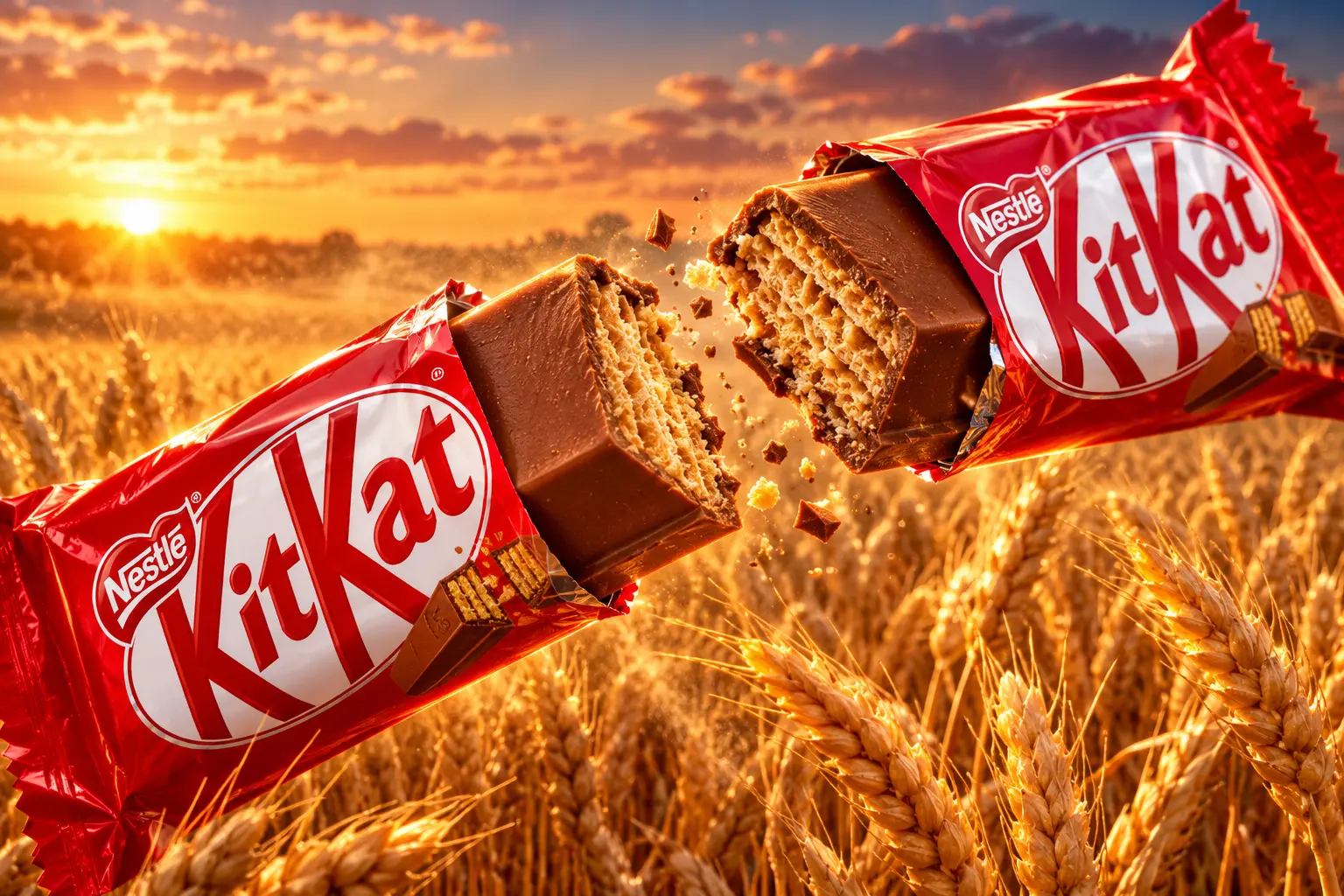 Nestlé KitKat regenerative wheat Wildfarmed York factory