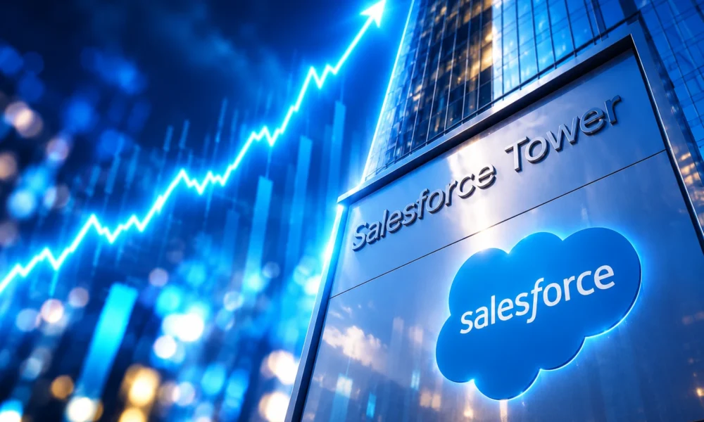 Salesforce stock jumps 22.6 percent after earnings