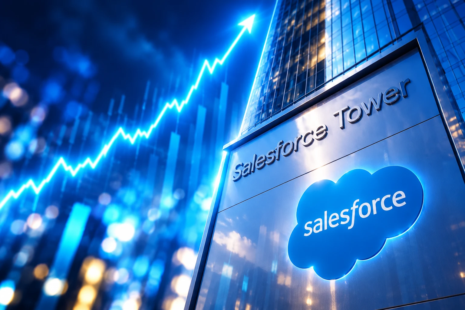 Salesforce stock jumps 22.6 percent after earnings